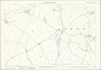 Staffordshire LXI.16 (includes: Lower Penn; Trysull And Seisdon; Wombourn; Wrottesley) - 25 Inch Map