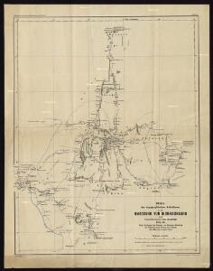 Skizze der topographischen Aufnahmen in der Umgebung von Bismarckburg durch Premierleutnant von Doering 1893 - 95