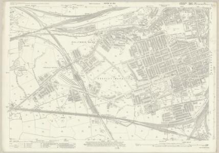 Lancashire CXI.16 (includes: Cheadle And Gatley; Stockport) - 25 Inch Map