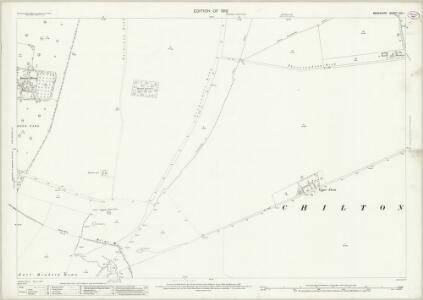 Berkshire XXI.1 (includes: Chilton; East Hendred; Harwell; West Ilsley) - 25 Inch Map