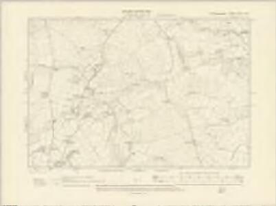 Cardiganshire XXXII.SW - OS Six-Inch Map