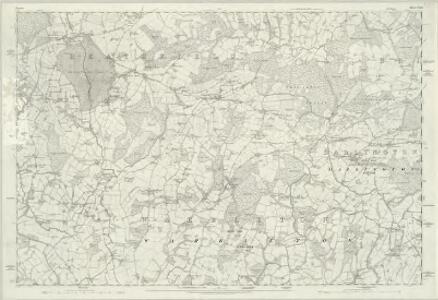 Sussex XLII - OS Six-Inch Map