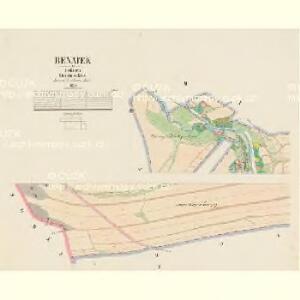Benatek - c0108-1-001 - Kaiserpflichtexemplar der Landkarten des stabilen Katasters