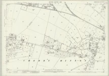 Cambridgeshire XLVII.7 (includes: Cambridge) - 25 Inch Map