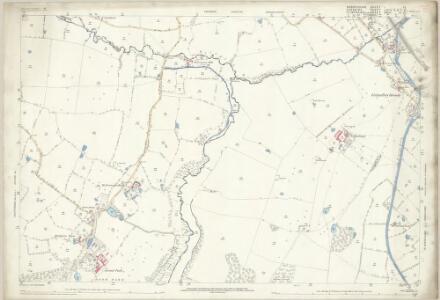 Shropshire I.15 (includes: Agden; Is Coed; Tushingham Cum Grindley; Whitchurch Urban) - 25 Inch Map