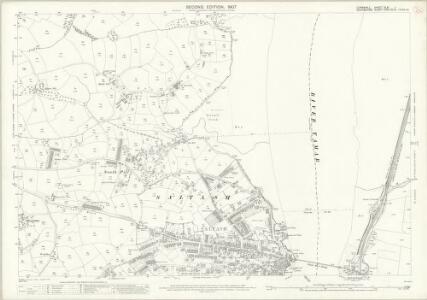 Cornwall XLVI.1 (includes: Devonport; Plymouth; Saltash) - 25 Inch Map