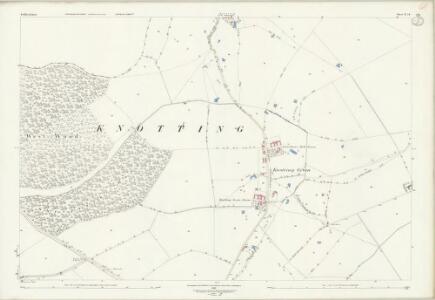 Bedfordshire IV.14 (includes: Knotting and Souldrop; Newton Bromswold) - 25 Inch Map
