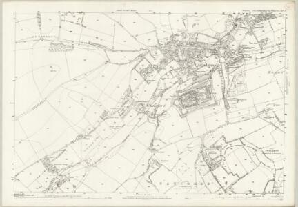 Hampshire and Isle of Wight XCV.5 (includes: Newport) - 25 Inch Map