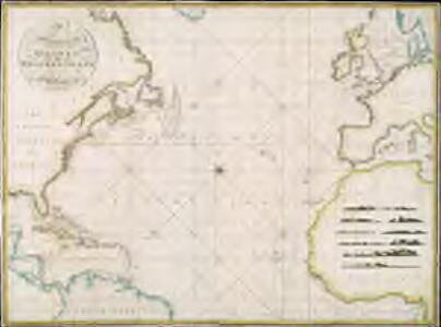A new chart of the Atlantic or Western Ocean / improved by W. Heather; engraved by J. Stephenson.