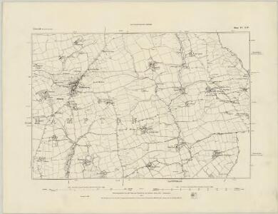 Cornwall IV.SW - OS Six-Inch Map