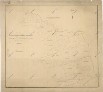 Přehledná mapa části lesního majetku panství Oberstadion-Emerkingen