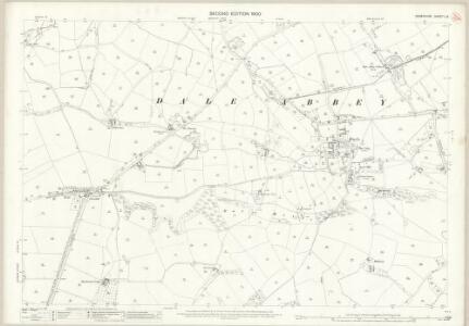 Derbyshire L.8 (includes: Dale Abbey; Ockbrook; Spondon; Stanley) - 25 Inch Map