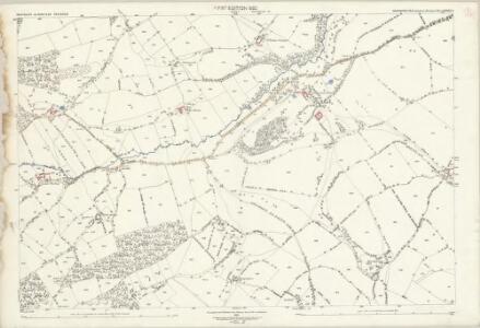 Shropshire XXXIX.8 (includes: Westbury; Worthen) - 25 Inch Map