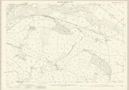 Cardiganshire VI.15 (includes: Llanbadarn Y Creuddyn; Parsel Canol; Upper Llanbadarn Y Croyddin; Upper Vaenor) - 25 Inch Map