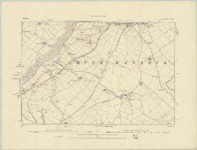 Shropshire XXXII.SE - OS Six-Inch Map