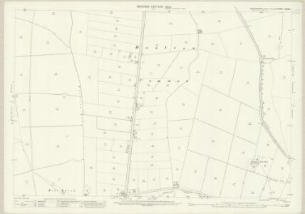 Lincolnshire CXXXV.1 (includes: Moulton; Whaplode) - 25 Inch Map