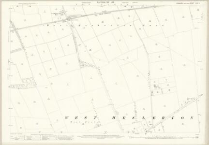 Yorkshire CVIII.11 (includes: Heslerton; Scampston) - 25 Inch Map