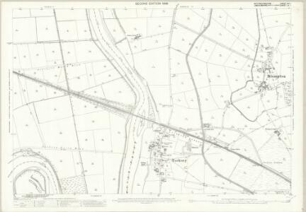 Nottinghamshire XVI.1 (includes: Brampton; Cottam; Fenton; Rampton; Torksey; Treswell) - 25 Inch Map
