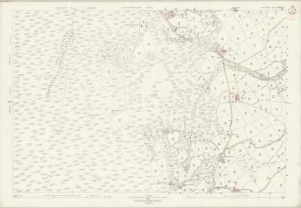 Devon LXXXIX.3 (includes: Gidleigh; Throwleigh) - 25 Inch Map