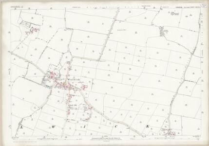 Yorkshire CCLVII.5 (includes: Holmpton; Welwick) - 25 Inch Map