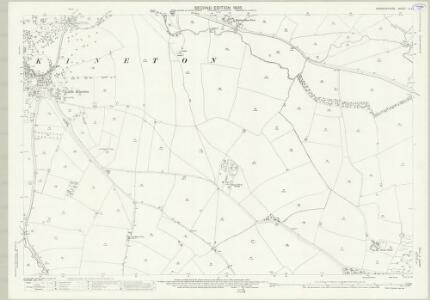 Warwickshire LI.4 (includes: Burton Dassett; Butlers Marston; Kineton) - 25 Inch Map