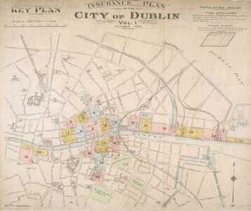 Insurance Plan of the City of Dublin Vol. 1: Key Plan