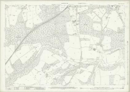 Surrey XXXVIII.14 (includes: Chiddingfold; Witley) - 25 Inch Map
