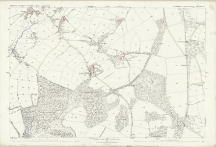 Cornwall XXXV.14 (includes: Boconnoc; Broadoak; Lanreath; St Pinnock) - 25 Inch Map