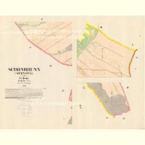 Schönbrunn (Swinowo) - m2983-1-001 - Kaiserpflichtexemplar der Landkarten des stabilen Katasters