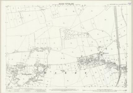 Lincolnshire XXV.14 (includes: Haxey) - 25 Inch Map