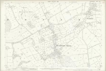 Leicestershire XXIV.4 (includes: Woodhouse) - 25 Inch Map