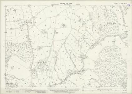 Sussex XXX.13 (includes: Brightling; Burwash) - 25 Inch Map