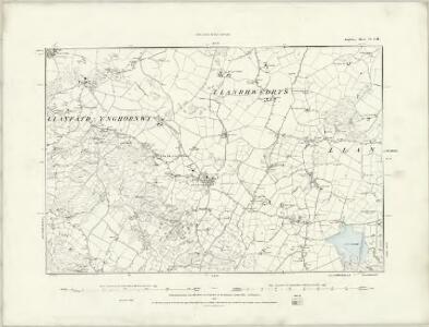 Anglesey I.NE - OS Six-Inch Map