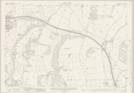 Derbyshire XXIII.7 (includes: Ashford; Bakewell; Great Longstone; Hassop; Little Longstone; Rowland) - 25 Inch Map