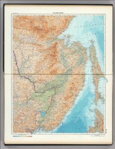 43-44.  Far East, South.    The World Atlas.