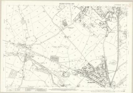Staffordshire LI.13 (includes: Cannock; Cheslyn Hay; Hatherton; Saredon) - 25 Inch Map