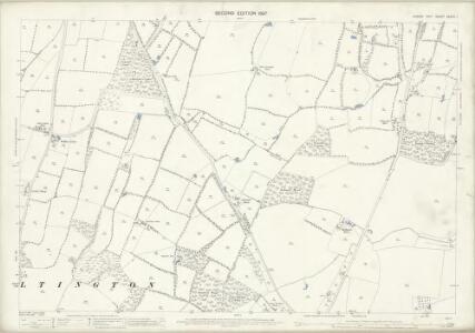 Sussex XXXVII.1 (includes: Thakenham; West Chiltington) - 25 Inch Map