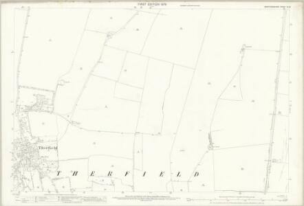 Hertfordshire IV.16 (includes: Reed; Therfield) - 25 Inch Map