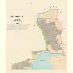 Messhals - c4559-1-001 - Kaiserpflichtexemplar der Landkarten des stabilen Katasters