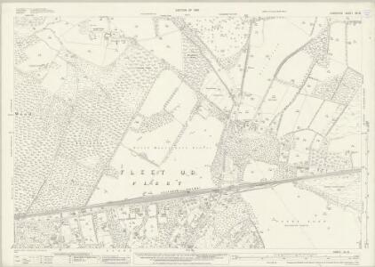 Hampshire and Isle of Wight XII.15 (includes: Fleet; Hartley Wintney; Hawley) - 25 Inch Map