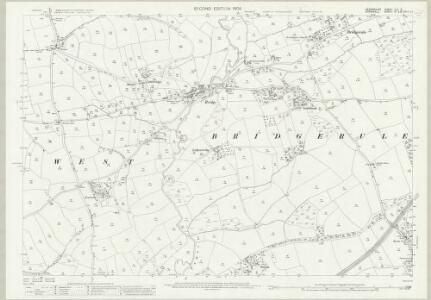 Devon LXI.3 (includes: Bridgerule; Launcells; Pyworthy) - 25 Inch Map