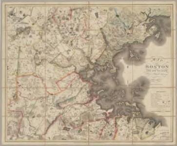 Map of Boston and its vicinity : from actual survey