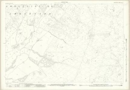 Westmorland XXVI.7 (includes: Ambleside; Troutbeck) - 25 Inch Map
