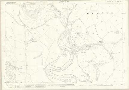Yorkshire LV.10 (includes: Great Langton; Kirkby Fleetham; Little Langton; Thrintoft) - 25 Inch Map