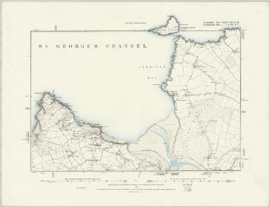 Cardiganshire XXVI.NE - OS Six-Inch Map