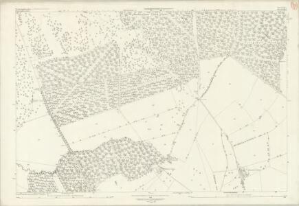 Northamptonshire LX.7 (includes: Lillingstone Dayrell; Lillingstone Lovell; Whittlebury) - 25 Inch Map