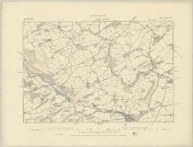 Montgomeryshire XXX.SE - OS Six-Inch Map