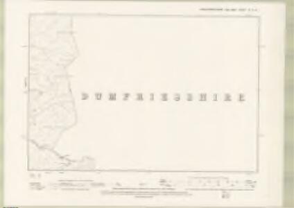 Kirkcudbrightshire Sheet IX.SW - OS 6 Inch map