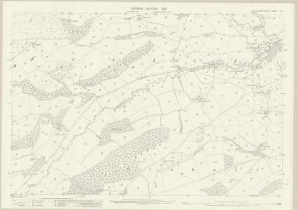 Montgomeryshire IX.11 (includes: Llanfyllin) - 25 Inch Map
