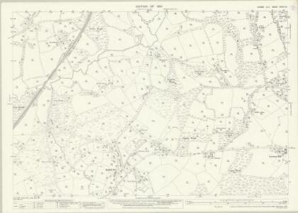Sussex XXVIII.10 (includes: Buxted; Hadlow Down) - 25 Inch Map
